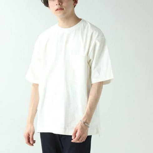 Boysnextdoor Heavyweight Wide Cut Pocket Tee White