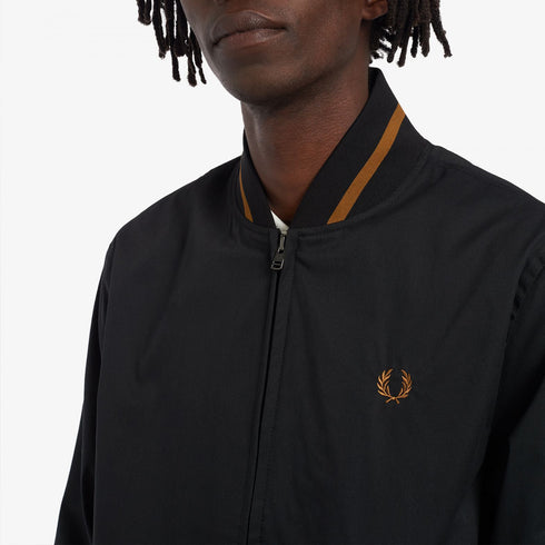 Fred Perry Tennis Bomber Jacket Black