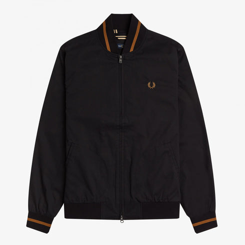 Fred Perry Tennis Bomber Jacket Black