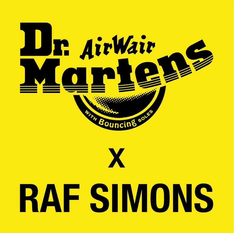 Dr martens raf simons yellow online