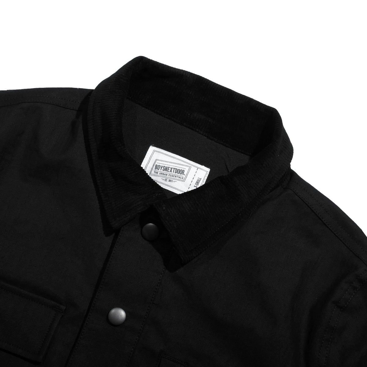 Boysnextdoor Railroad Jacket Black – BND Apparel